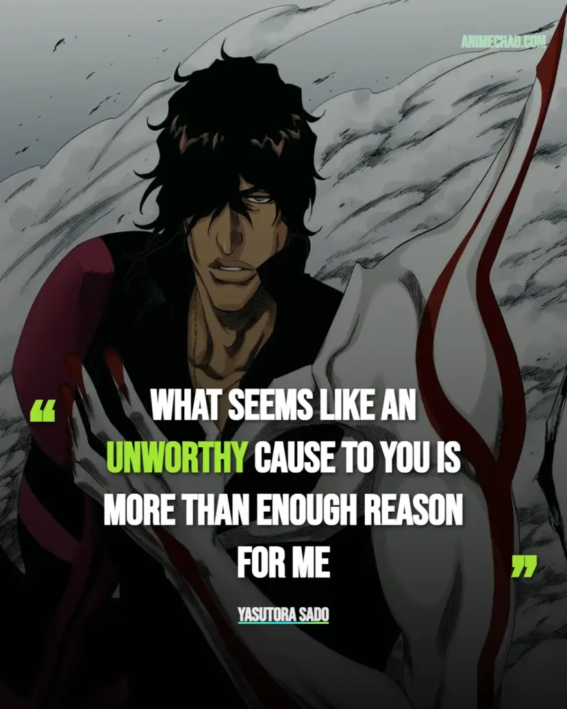 Yasutora Sado Quotes