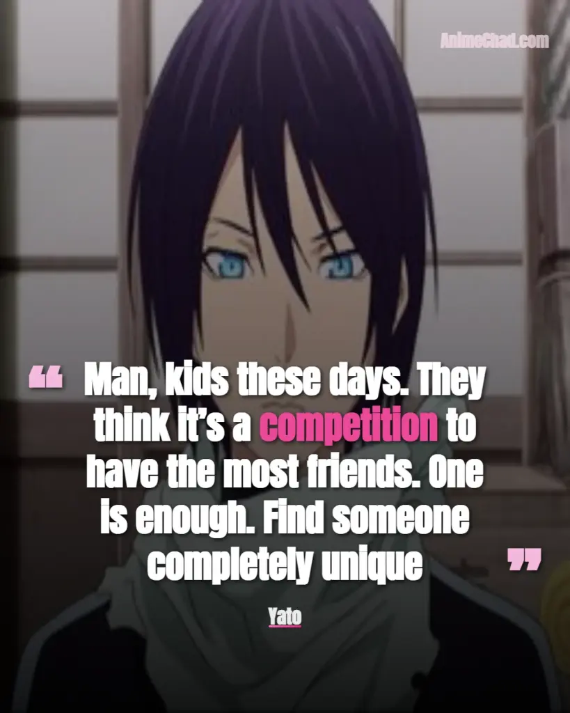 Yato Quotes