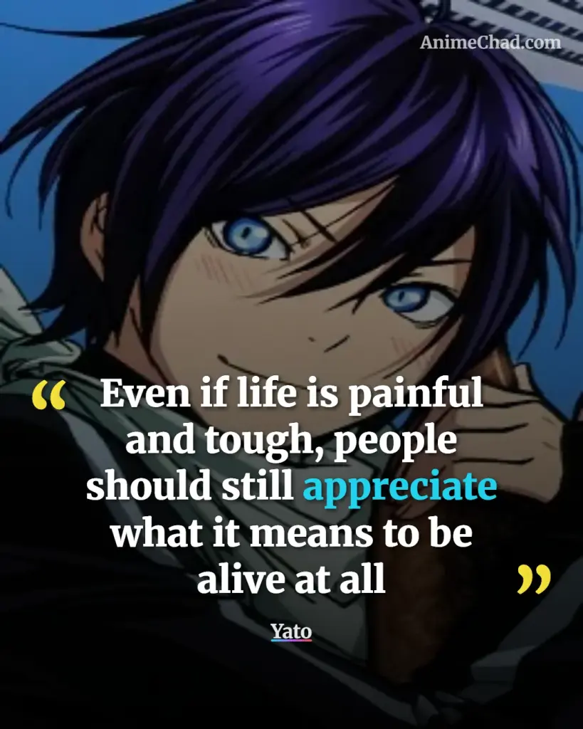 Yato Quotes
