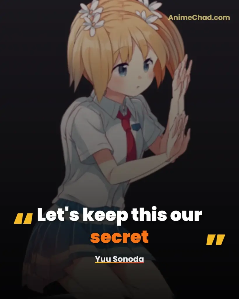 Yuu Sonoda Quotes (2)