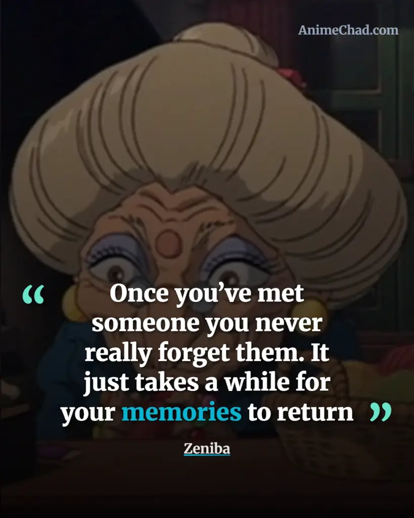 Zeniba Quotes