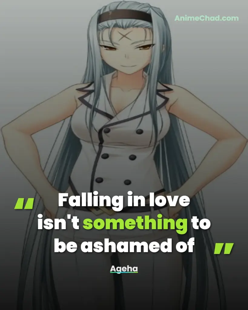 Ageha Quotes