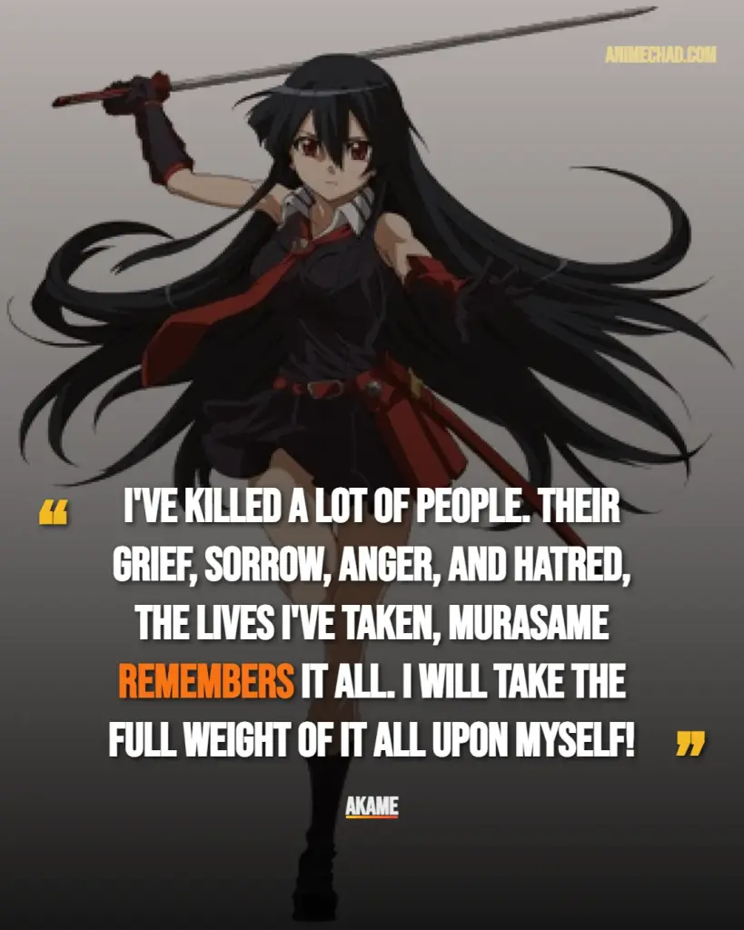 Akame Quotes