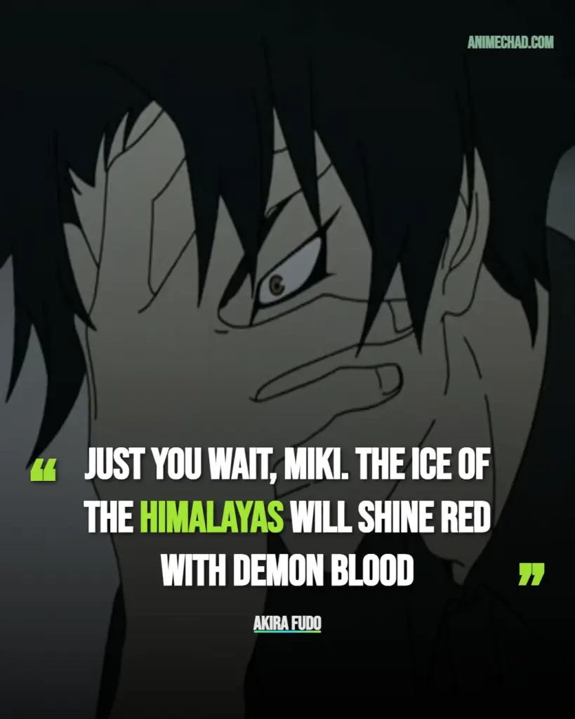 Akira Fudo Quotes (2)