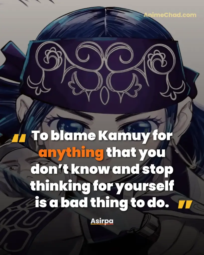 Asirpa Quotes (3)
