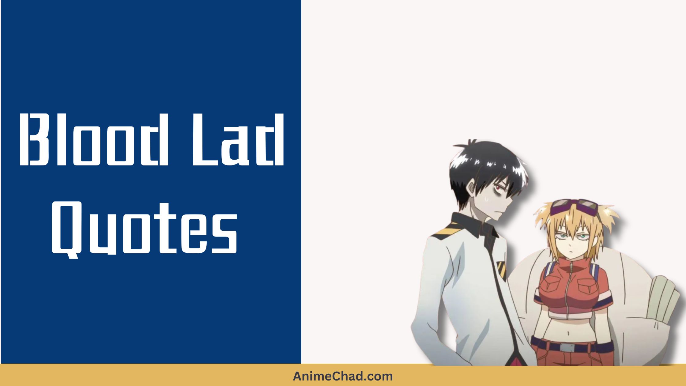 Blood Lad Quotes