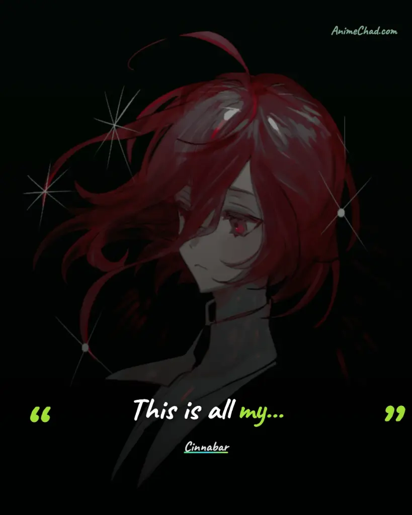 Cinnabar Quotes (2)