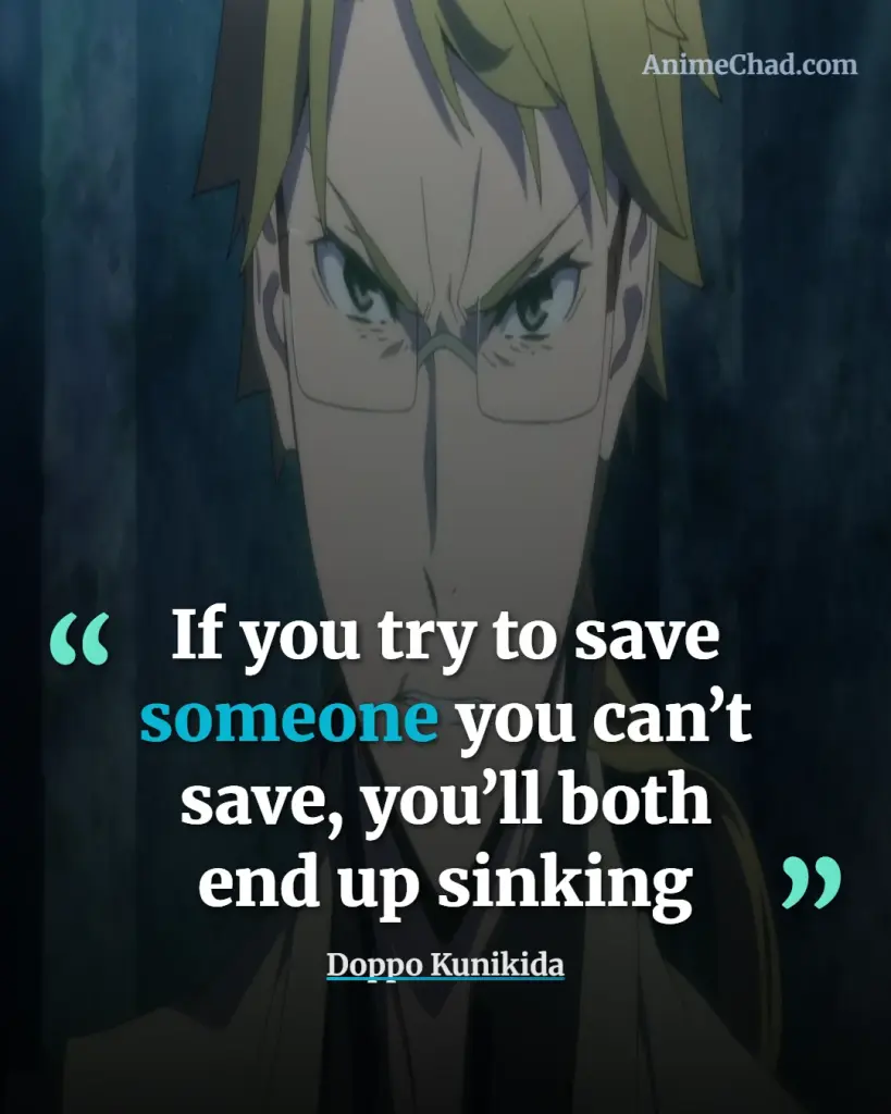 Doppo Kunikida Quotes