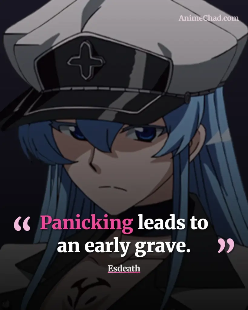 Esdeath Quotes (2)