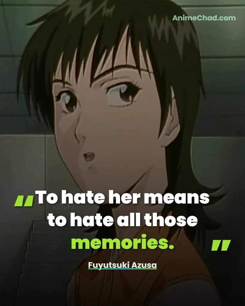 Fuyutsuki Azusa Quotes