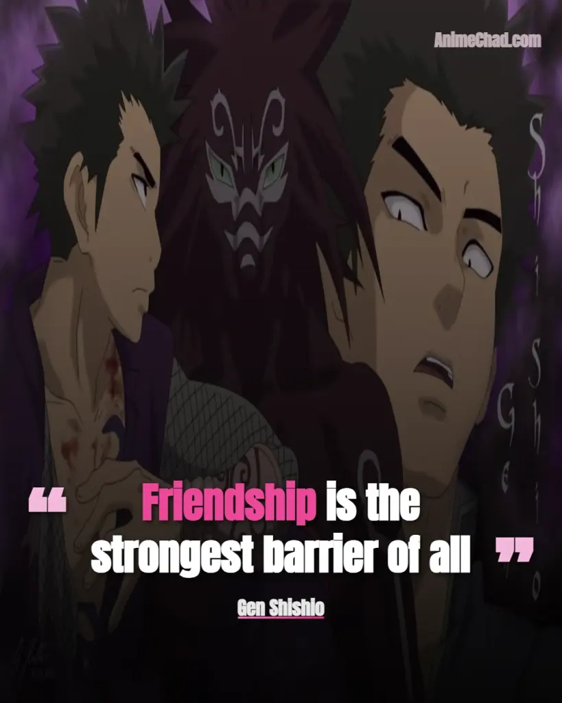 Gen Shishio Quotes (1)