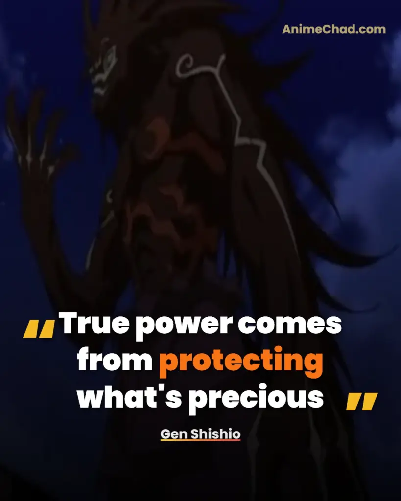 Gen Shishio Quotes