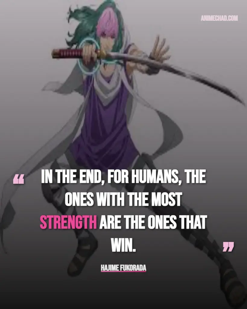 Hajime Fukorada Quotes