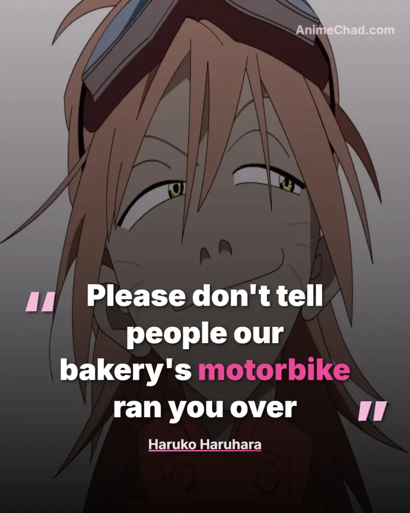 Haruko Haruhara Quotes (2)