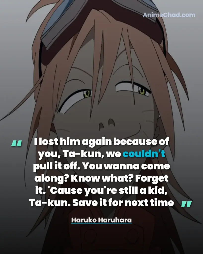 Haruko Haruhara Quotes (4)