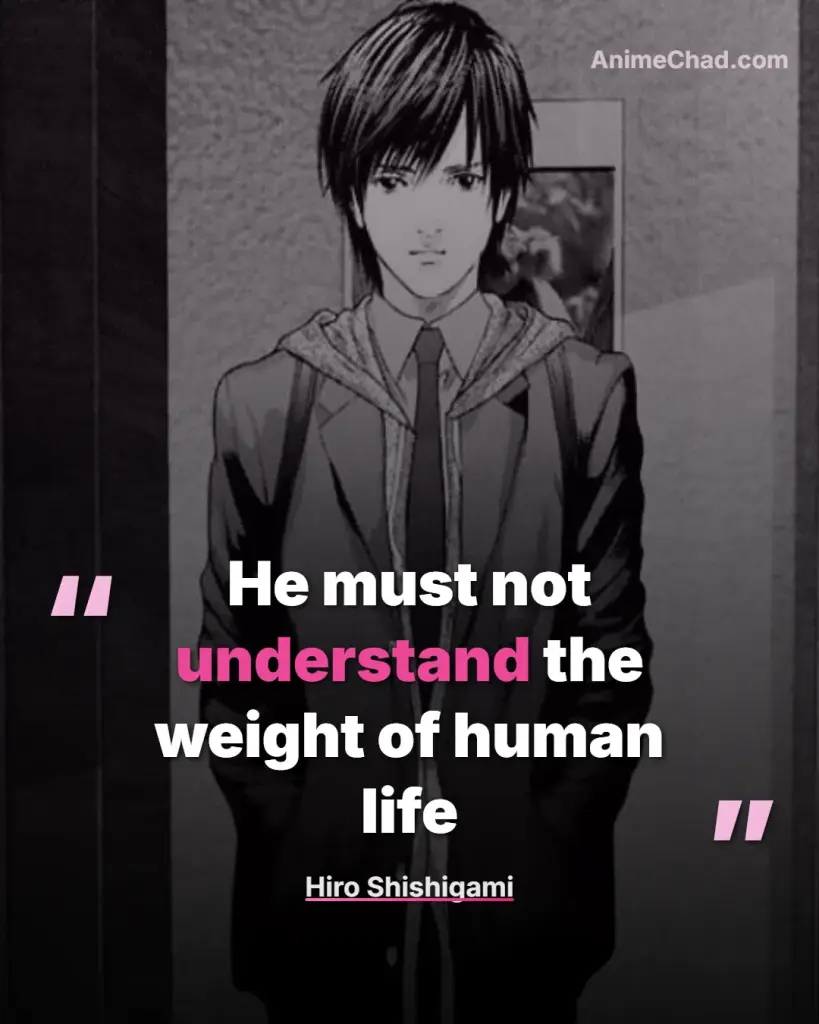 Hiro Shishigami Quotes