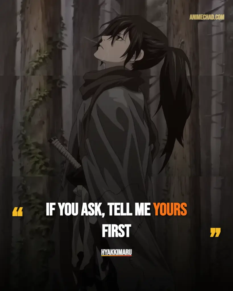 Hyakkimaru Quotes (1)