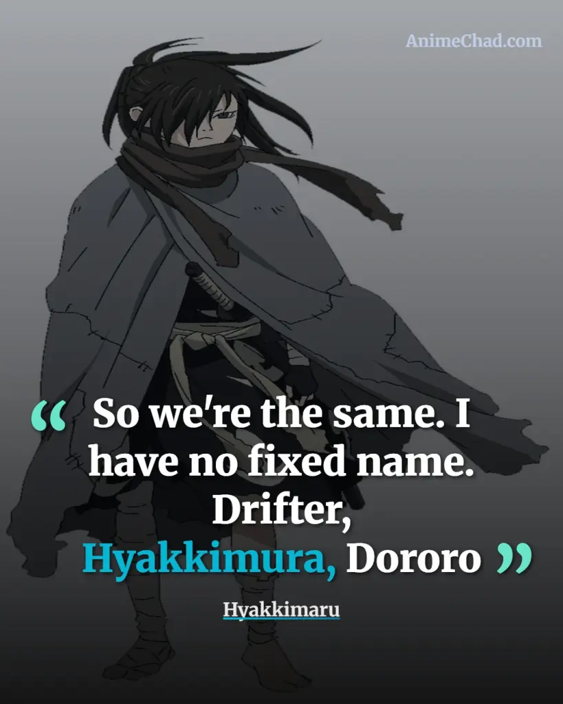 Hyakkimaru Quotes (2)