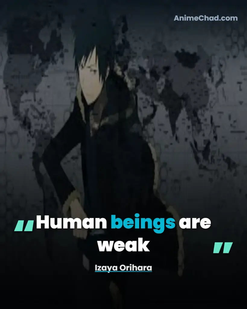 Izaya Orihara Quotes (10)