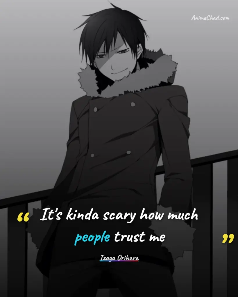 Izaya Orihara Quotes (2)