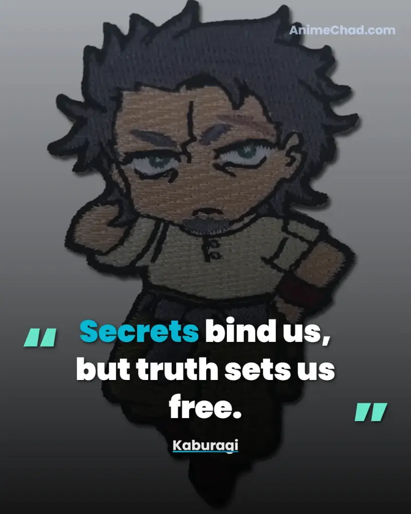 Kaburagi Quotes (11)