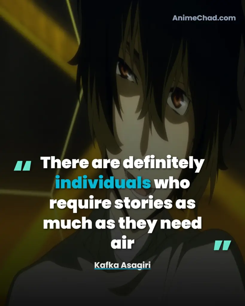 Kafka Asagiri Quotes