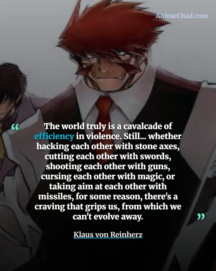 Klaus Von Reinherz Quotes