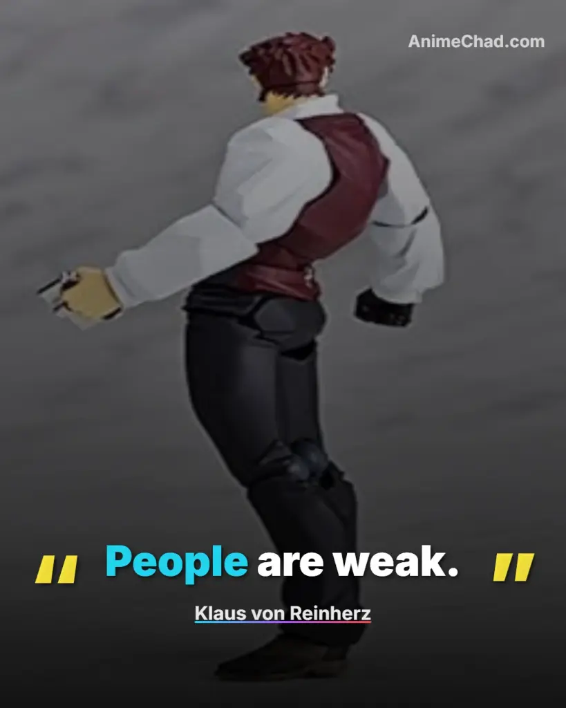 Klaus Von Reinherz Quotes (2)