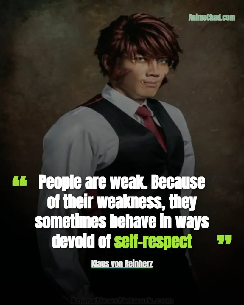 Klaus Von Reinherz Quotes (2)