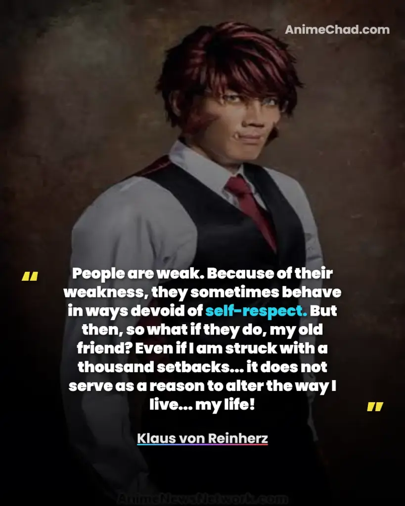 Klaus Von Reinherz Quotes