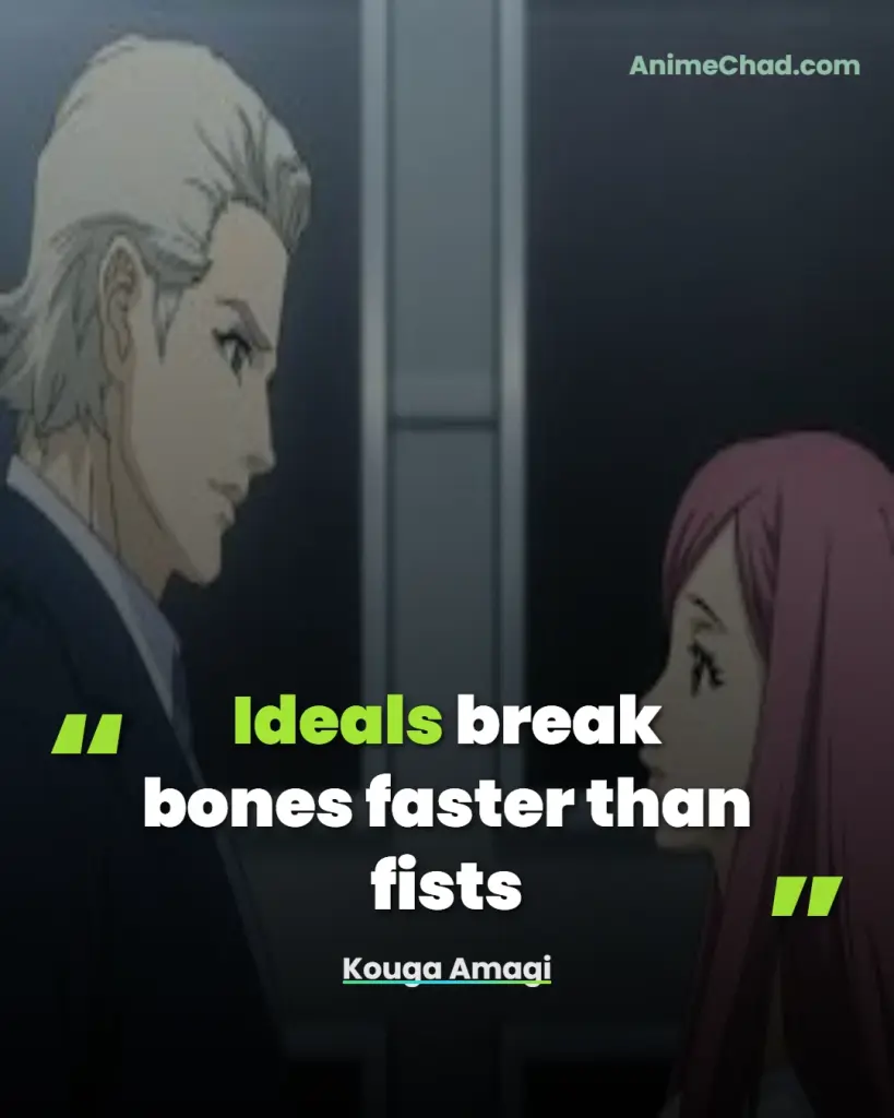 Kouga Amagi Quotes (4)