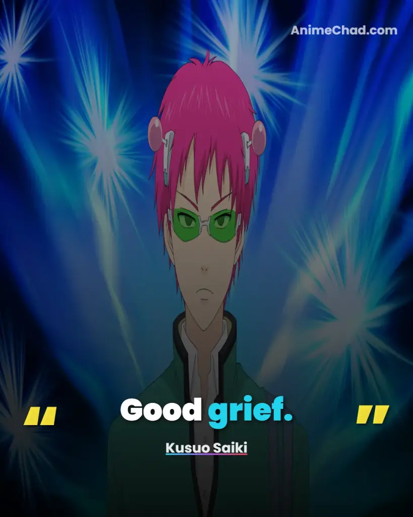 Kusuo Saiki Quotes