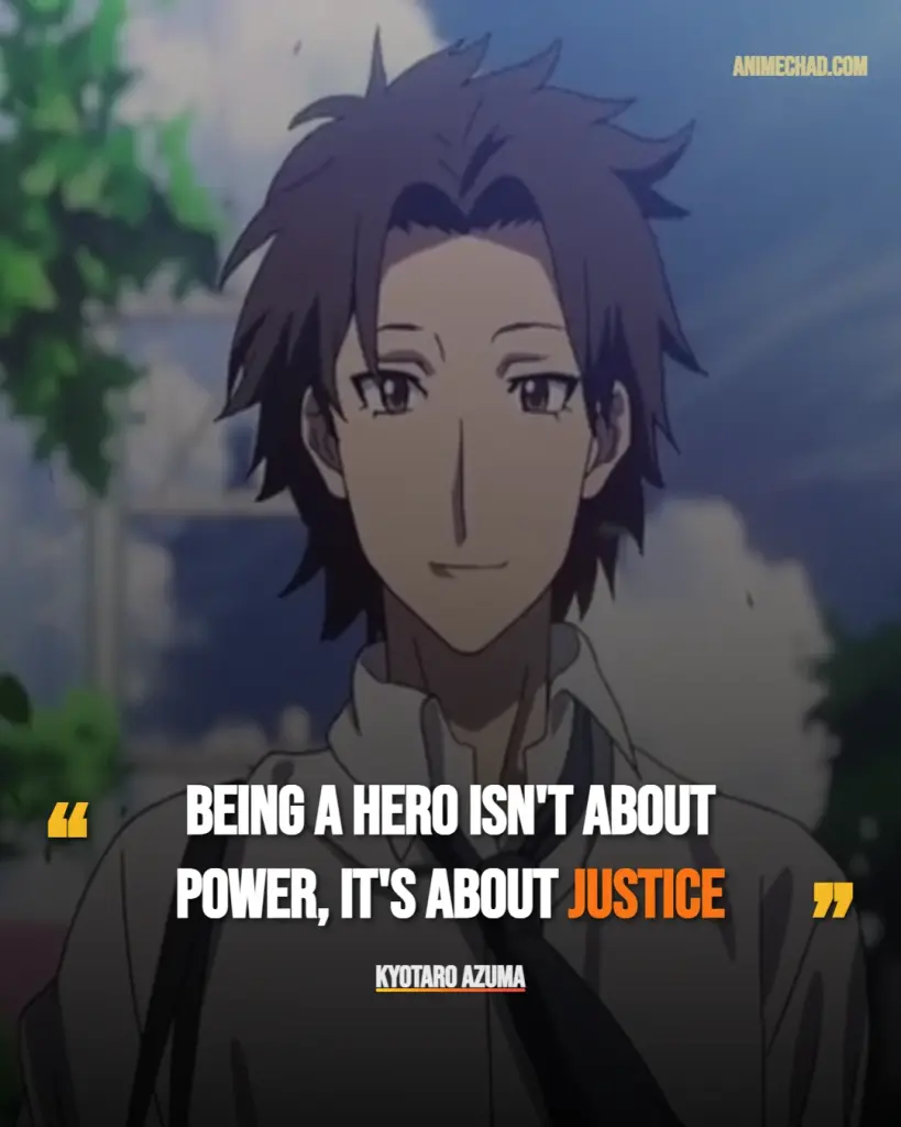 Kyotaro Azuma Quotes