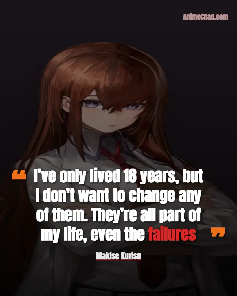 Makise Kurisu Quotes (1)