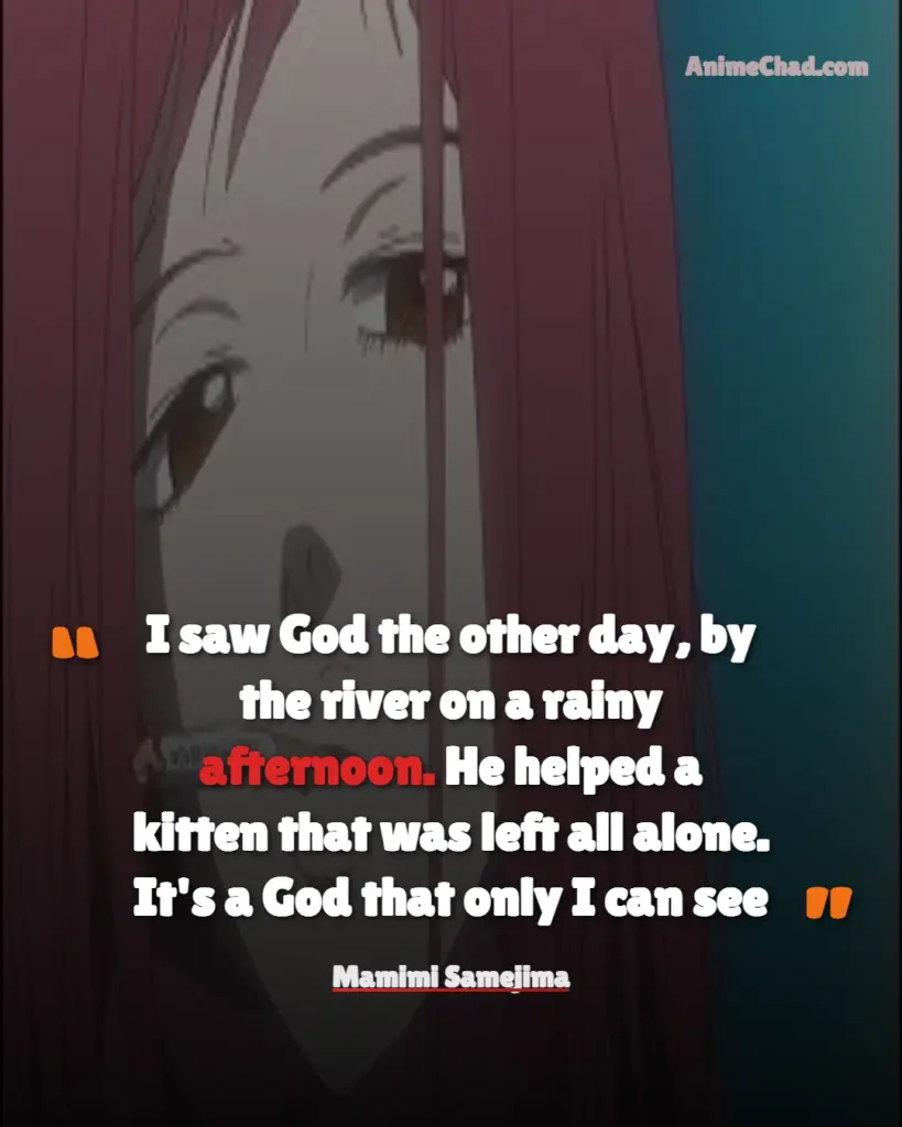 Mamimi Samejima Quotes
