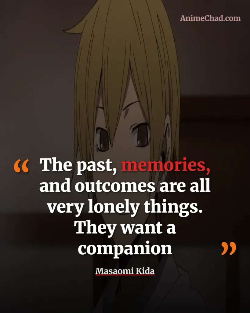 Masaomi Kida Quotes