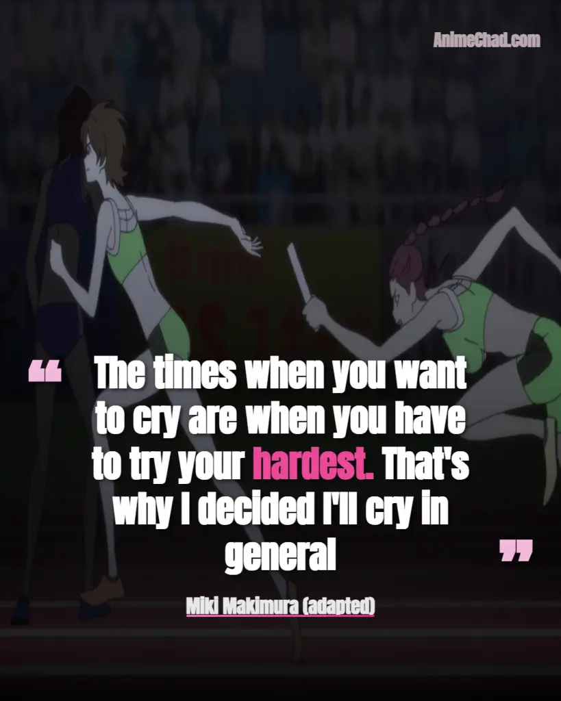 Miki Makimura (adapted) Quotes