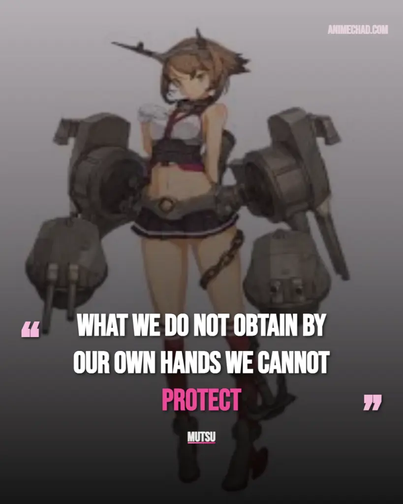 Mutsu Quotes
