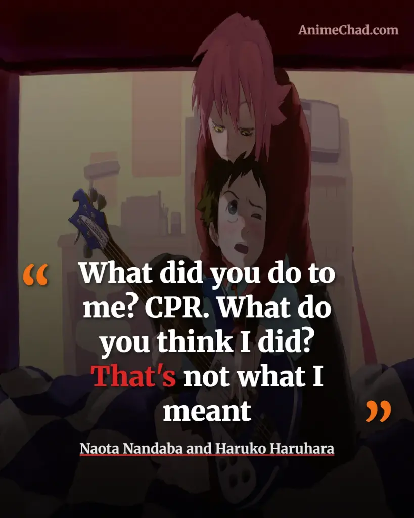 Naota Nandaba And Haruko Haruhara Quotes