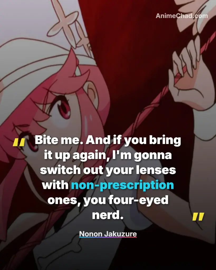 Nonon Jakuzure Quotes