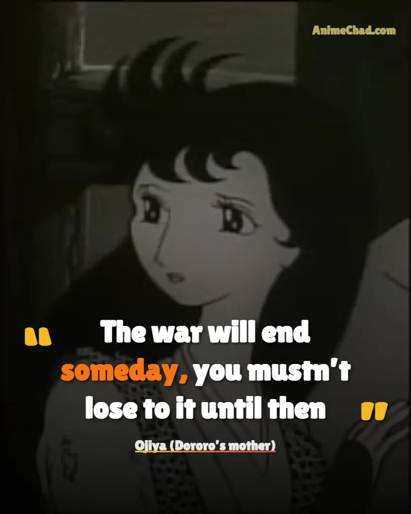 Ojiya (Dororo’s Mother) Quotes