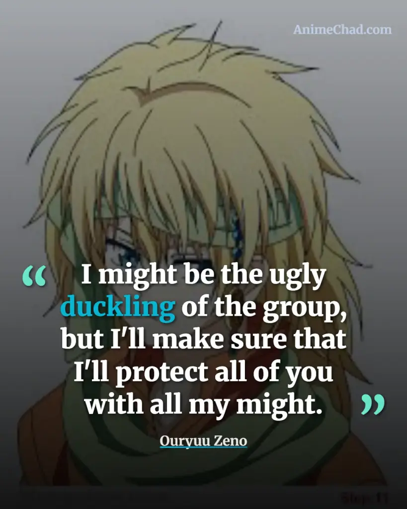 Ouryuu Zeno Quotes
