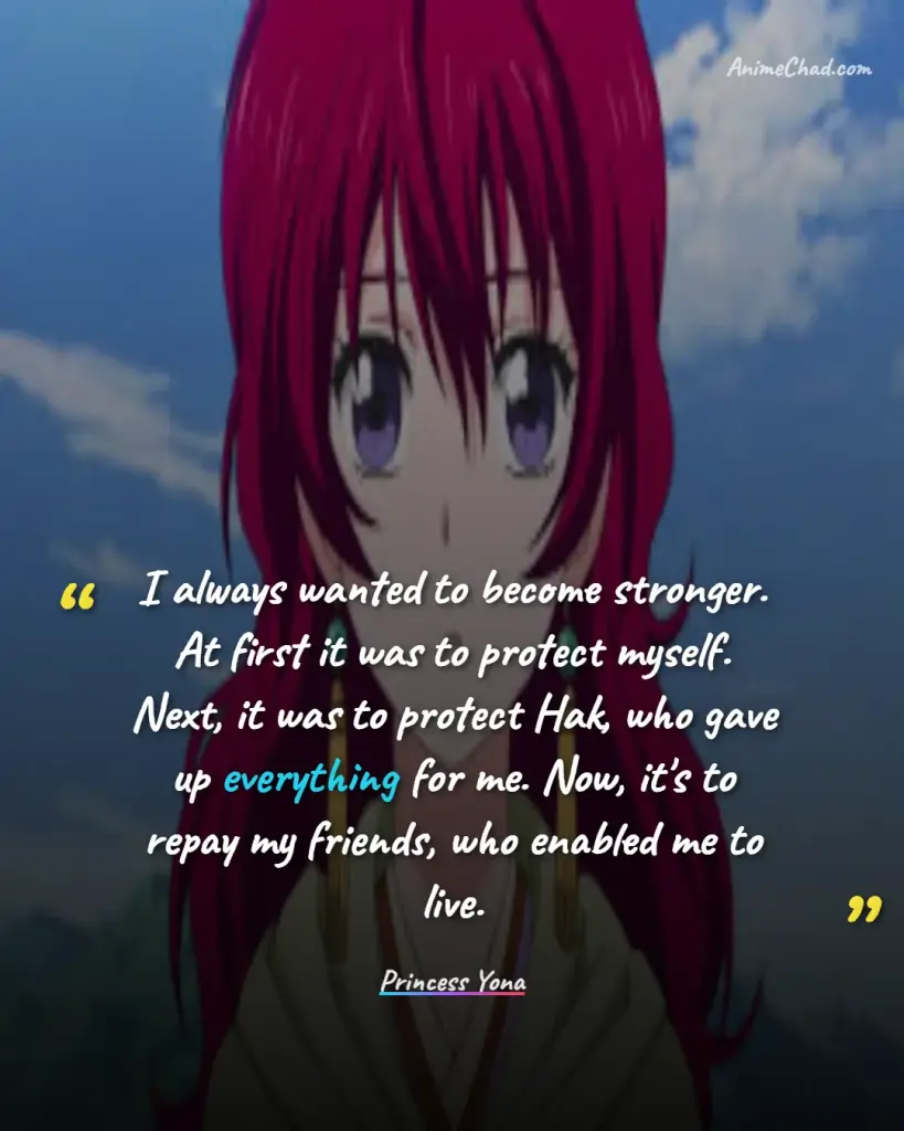 Princess Yona Quotes