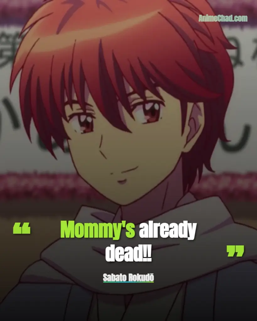 Sabato Rokudō Quotes