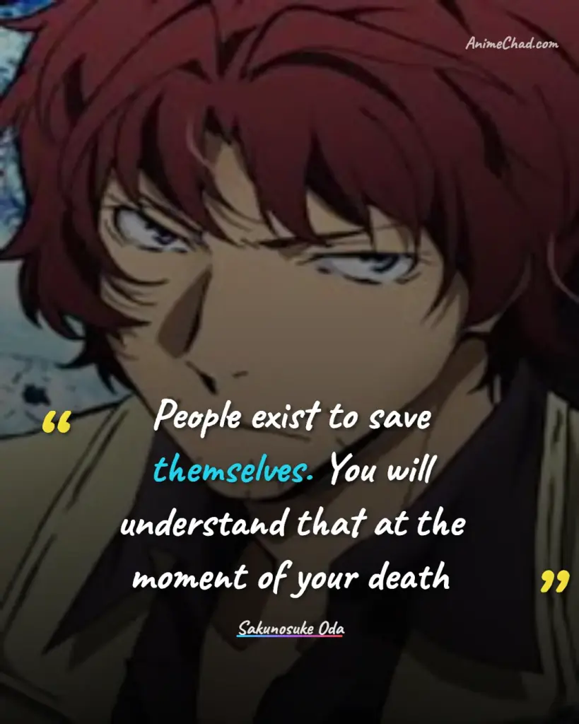 Sakunosuke Oda Quotes