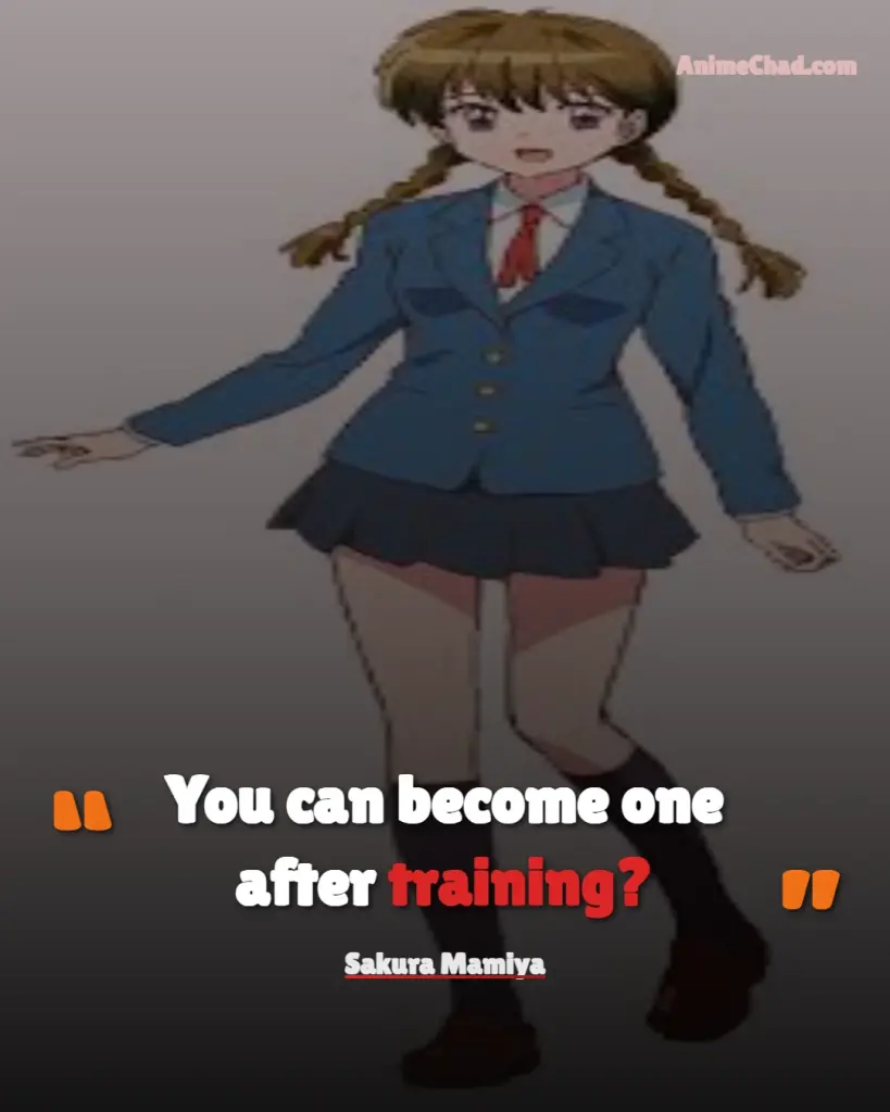 Sakura Mamiya Quotes (1)
