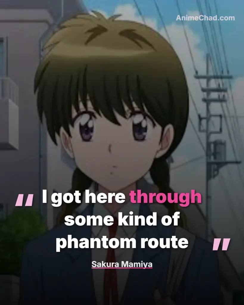 Sakura Mamiya Quotes