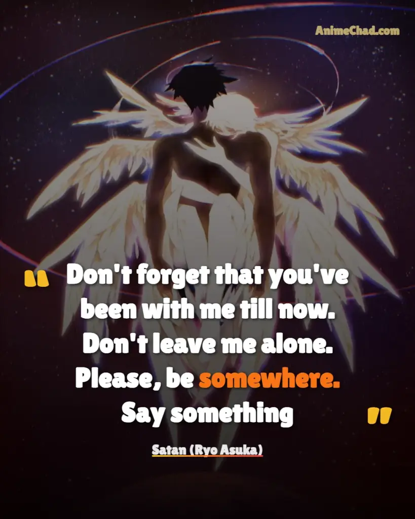 Satan (Ryo Asuka) Quotes