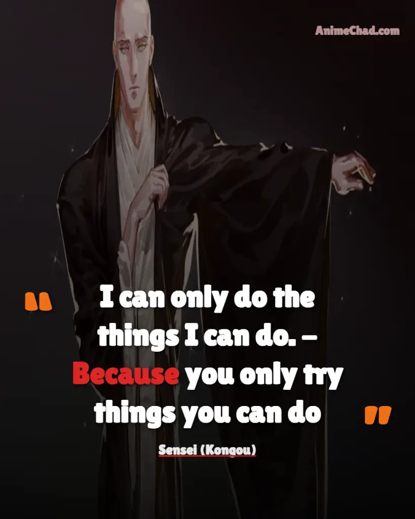 Sensei (Kongou) Quotes