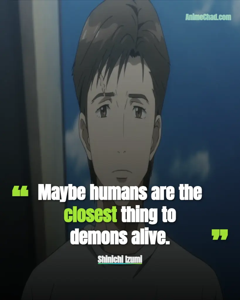 Shinichi Izumi Quotes (1)